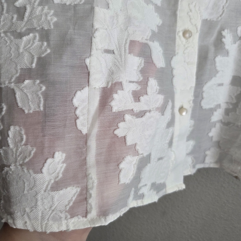 Sezane Paolina Blouse size 36 NWT - Picture 8 of 13